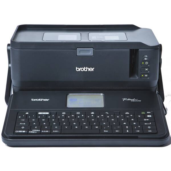 Tiskárna štítků Brother PT-D800W černá

