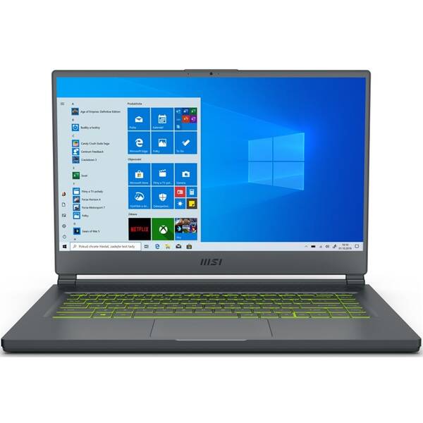 Notebook MSI Delta 15 A5EFK-021CZ černý

