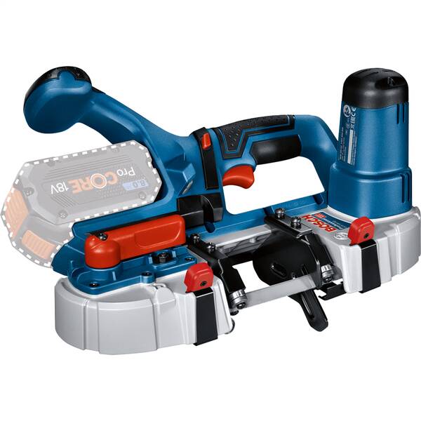 Pila pásová Bosch Professional GCB 18V-63 (bez baterie) 


