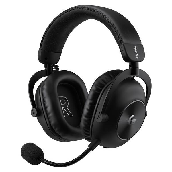 Headset Logitech PRO X3 LIGHTSPEED Wireless černý


