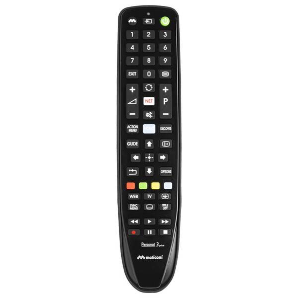 Dálkový ovladač Meliconi Gumbody Personal 3 Plus pro Sony černý

