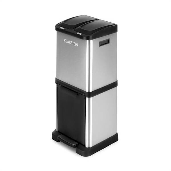 Odpadkový koš Klarstein Ökosystem², 30 l nerez

