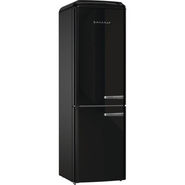 Chladnička s mrazničkou Gorenje ONRK619DBK-L černá

