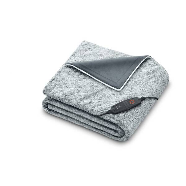 Vyhřívací deka Beurer HD 75 Nordic Green Planet šedá/zelená

