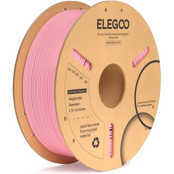 Filament Elegoo PLA+ 1,75mm růžový

