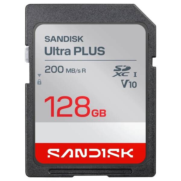 Paměťová karta SANDISK 128GB UHS-I U1 (200R) 

