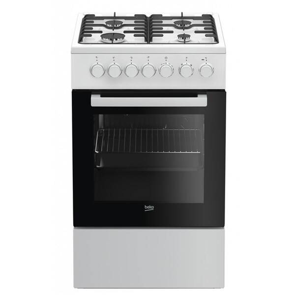 Kombinovaný sporák Beko FSM 52120 DW bílý

