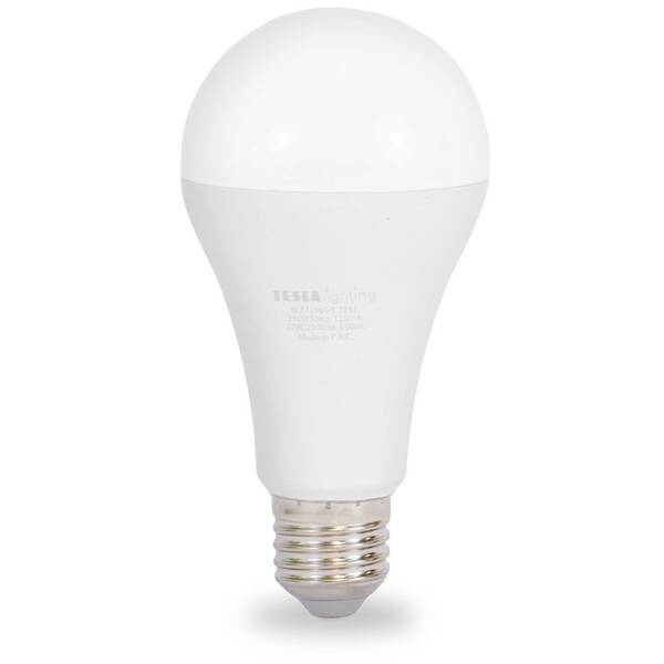 Žárovka LED Tesla Lightning klasik E27, 17W, studená bílá 

