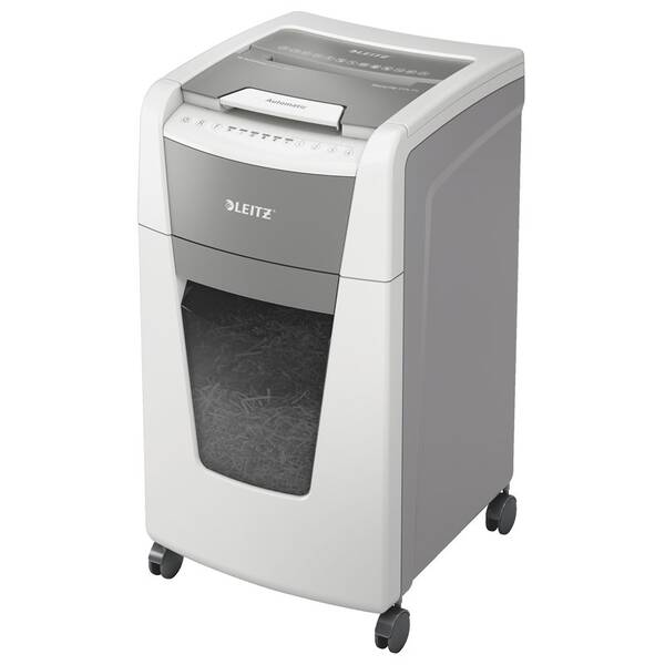 Skartovač Leitz IQ Autofeed Office 300 P4 bílý

