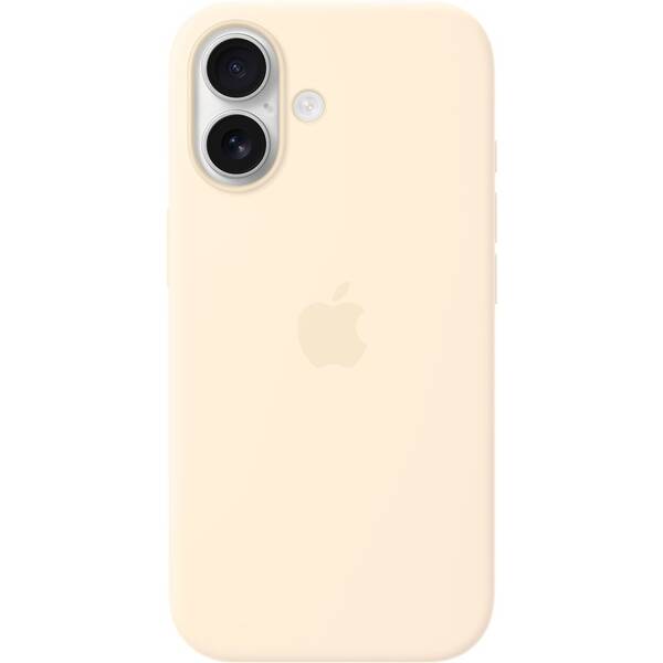 Kryt na mobil Apple iPhone 17 silikonový s MagSafe – vanilkový 


