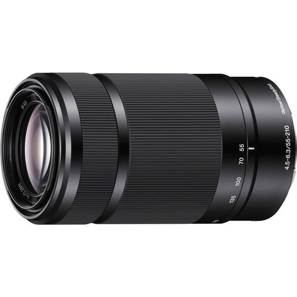 Objektiv Sony E 55–210 mm f/4.5 – 6.3 OSS černý

