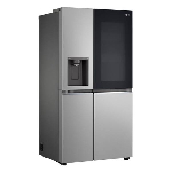 Americká lednice LG GSGV80PYLD stříbrná barva
