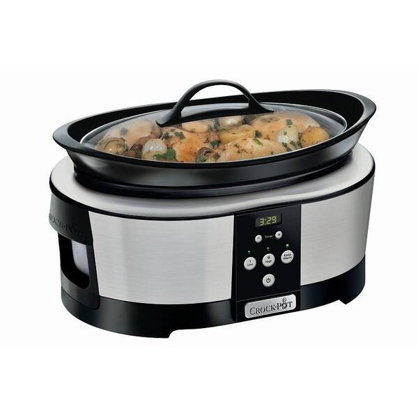 Pomalý hrnec CrockPot SCCPBPP605 černý/nerez

