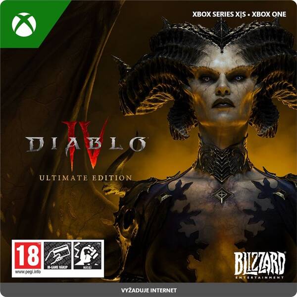  Blizzard Xbox Diablo IV - Ultimate Edition - elektronická licence 

