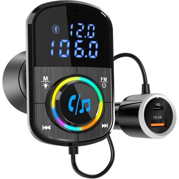 FM Transmitter NAVITEL BHF08 PRO černé

