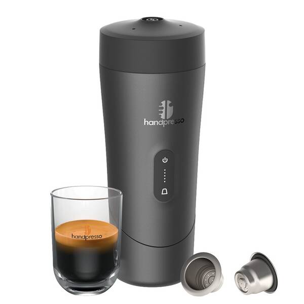 Kapslový kávovar Handpresso Auto model 2025 černý

