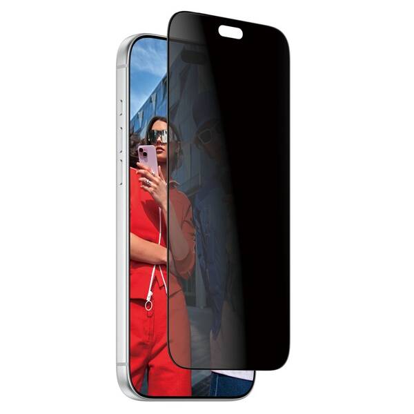 Tvrzené sklo PanzerGlass Privacy na Apple iPhone 18 Pro Max s bezprašným instalačním boxem černé

