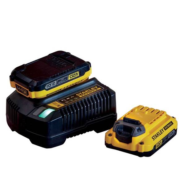 Set baterie a nabíječky Stanley SFMCB12D2-QW 

