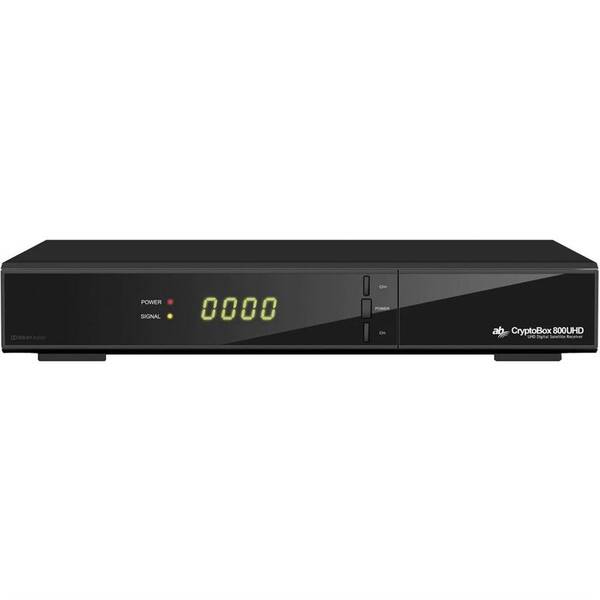 Satelitní přijímač AB Cryptobox 800UHD černý

