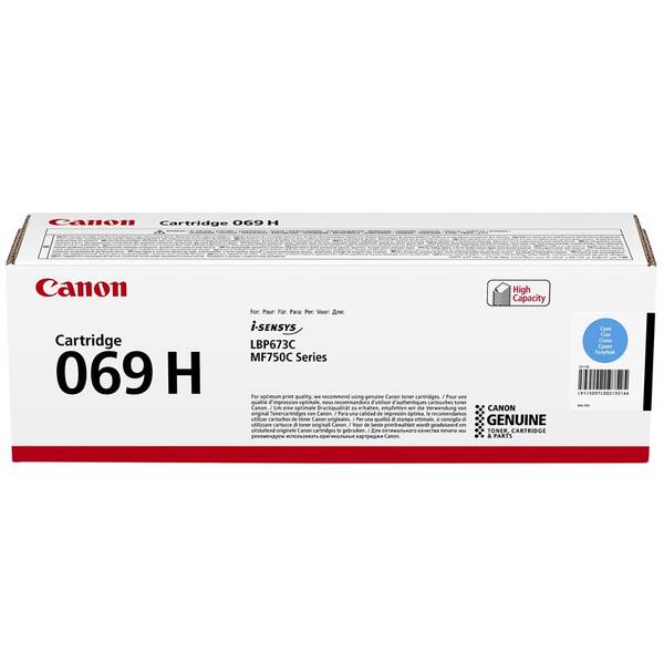Toner Canon 069CH, 5500 stran azurový

