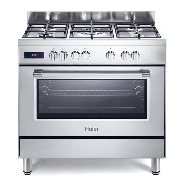 Kombinovaný sporák Haier HGM95TC1XS nerez
