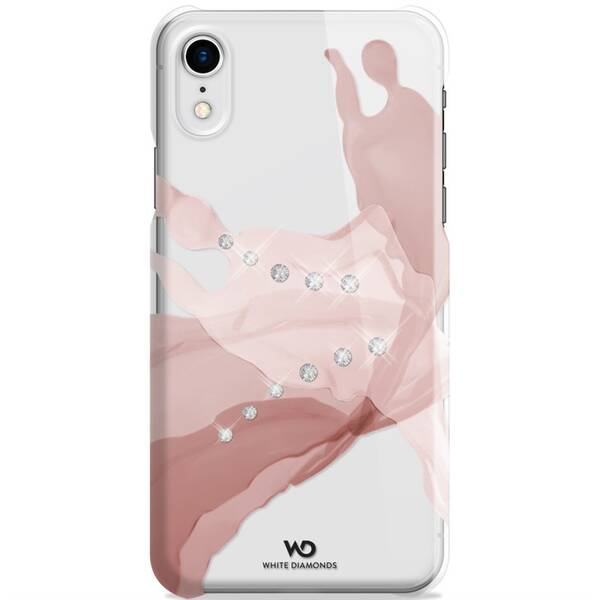 Kryt na mobil White Diamonds Liquids na Apple iPhone XR růžový

