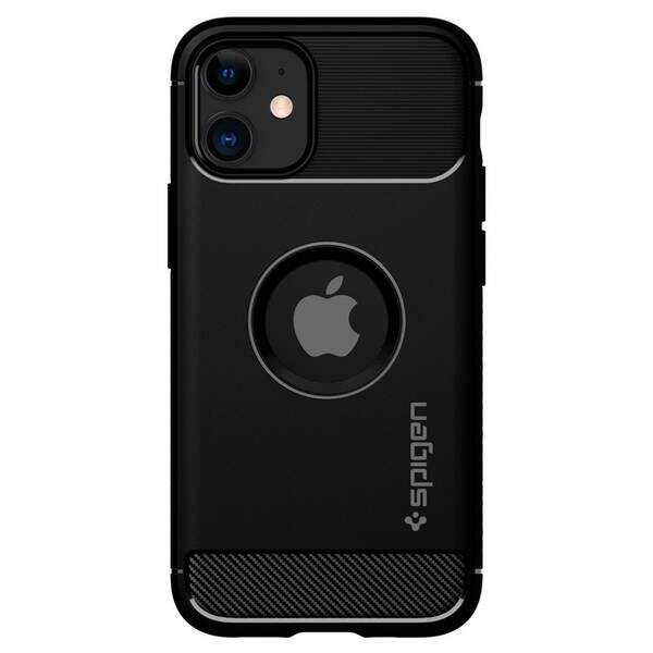 Kryt na mobil Spigen Rugged Armor na Apple iPhone 12 mini černý

