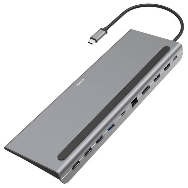 Dokovací stanice Hama Connect2Office Pro, 10 připojení 

