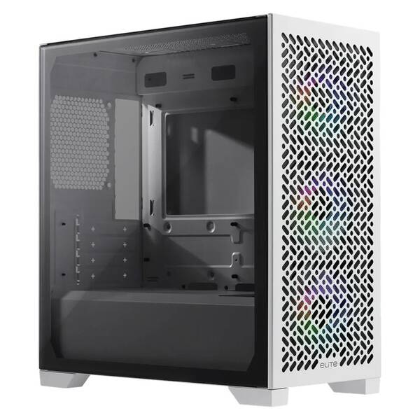 Case Cooler Master Elite 302 ARGB bílá

