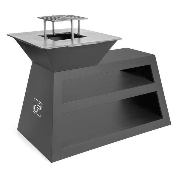 Gril zahradní na dřevěné uhlí G21 COG-VER-BL Maine Black 

