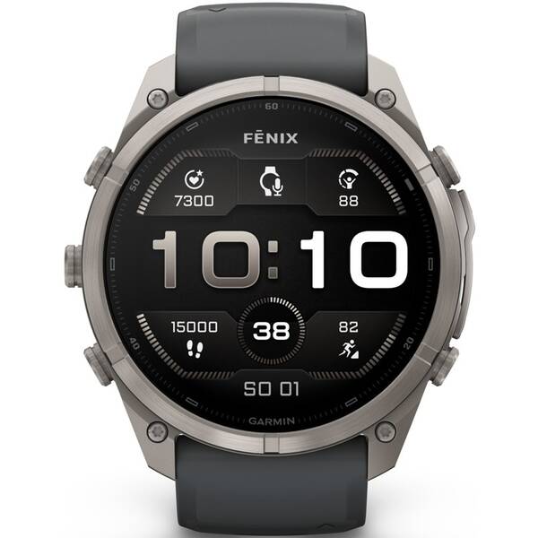 Chytré hodinky Garmin fēnix 9 Pro (inReach) - 51 mm, AMOLED grafitové

