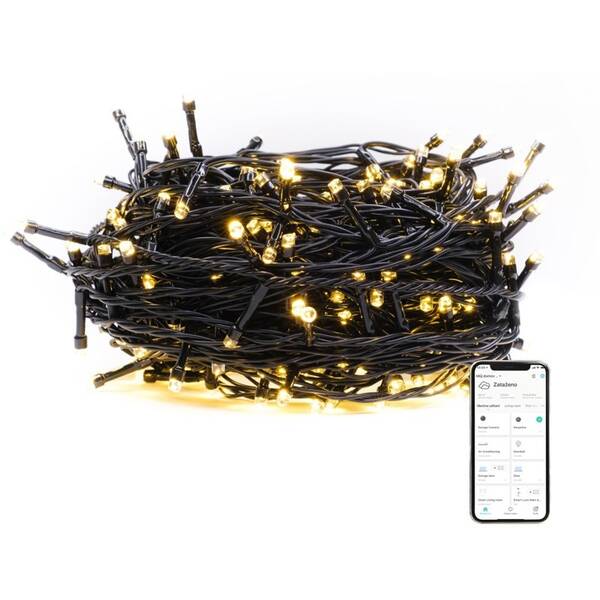 Vánoční osvětlení IMMAX NEO LITE SMART LED - řetěz, 400ks diod WW, Wi-Fi, TUYA, 40m 

