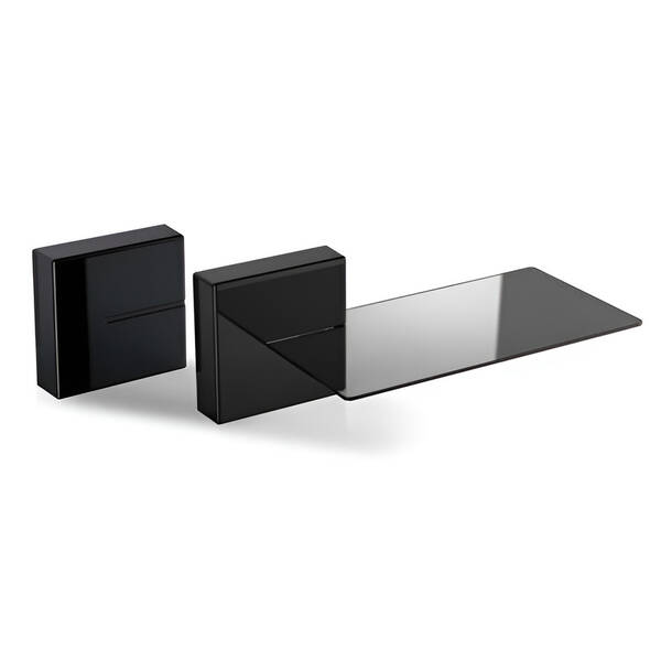 Police Meliconi Ghost Cube Shelf černá

