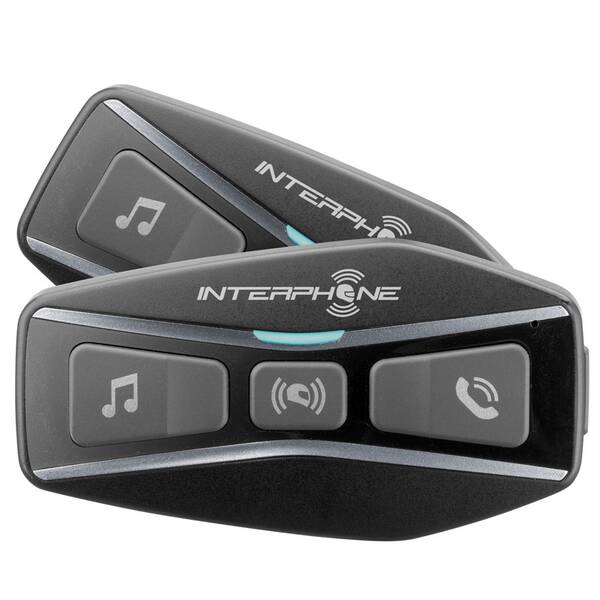 Handsfree Interphone U-COM4 pro uzavřené a otevřené přilby Twin Pack 


