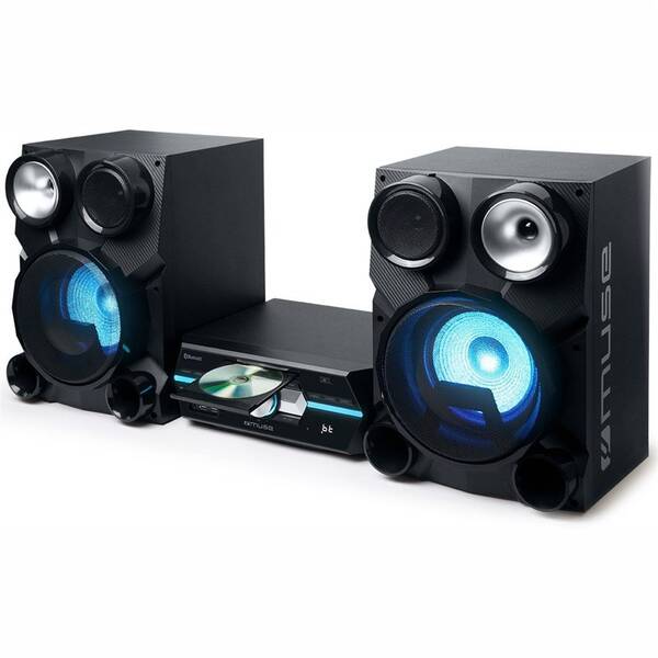 Mikrosystém MUSE M-80 DJ černý

