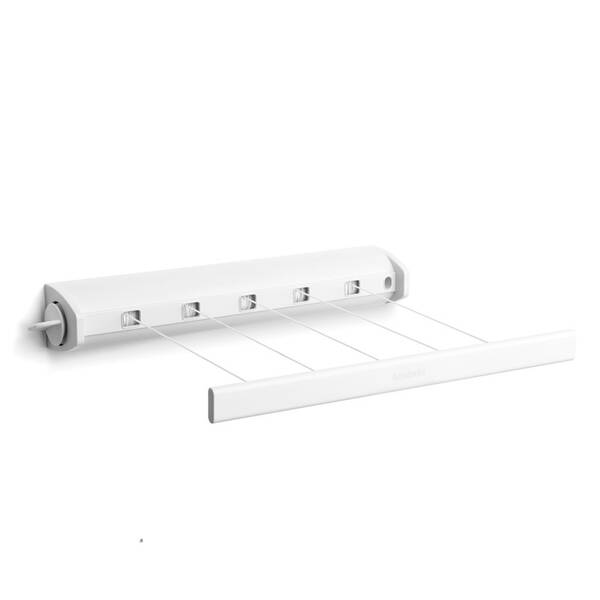 Sušák na prádlo Brabantia Pull Out White, 22 m bílý

