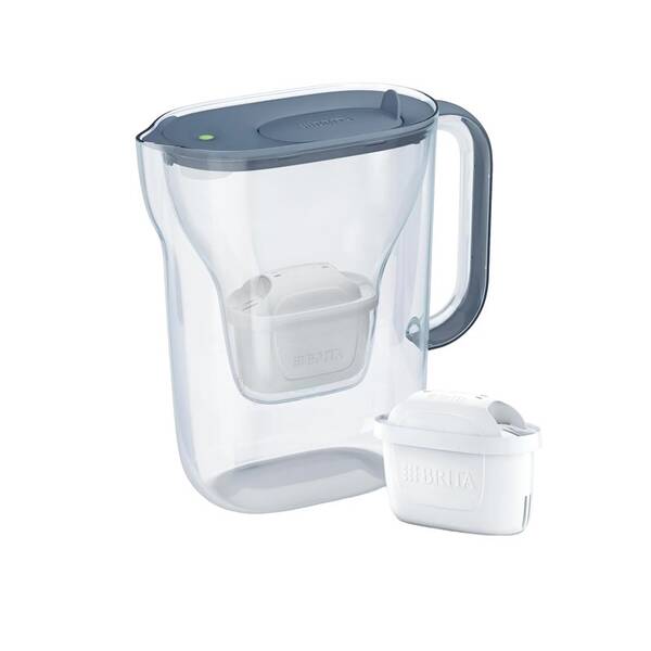 Filtrační konvice BRITA Style Essential s filtrem Maxtra Pro Pure Performance, 2, 4 l šedá

