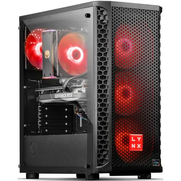 Herní počítač Lynx Challenger Ryzen 5 černý


