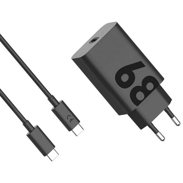 Nabíječka do sítě Motorola TurboPower 68W USB-C + kabel 1m černá barva
 Nabíječka do sítě Motorola TurboPower 68W USB-C + kabel 1m černá barva