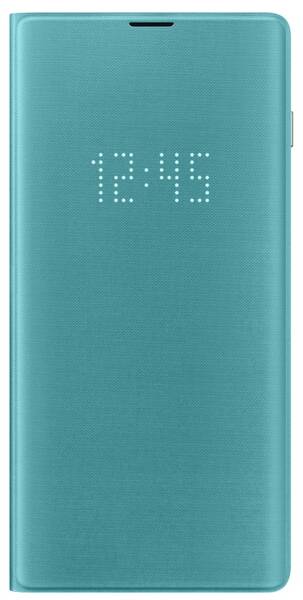 Pouzdro na mobil flipové Samsung na Galaxy S10+ zelené

