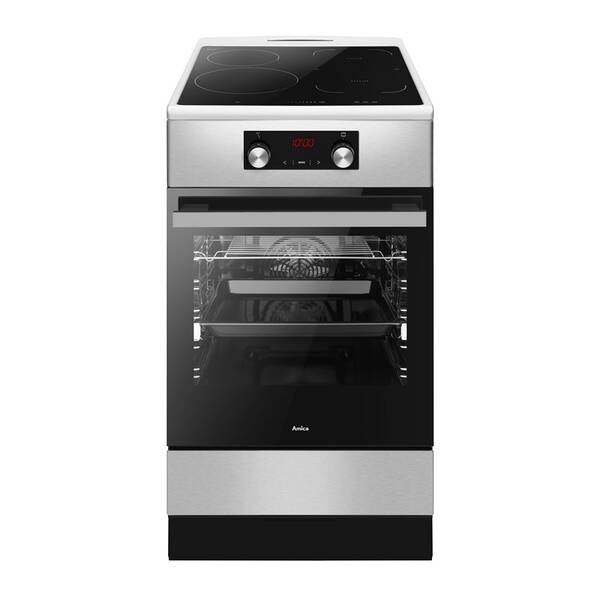 Indukční sporák Amica SIS 512 TCX nerez

