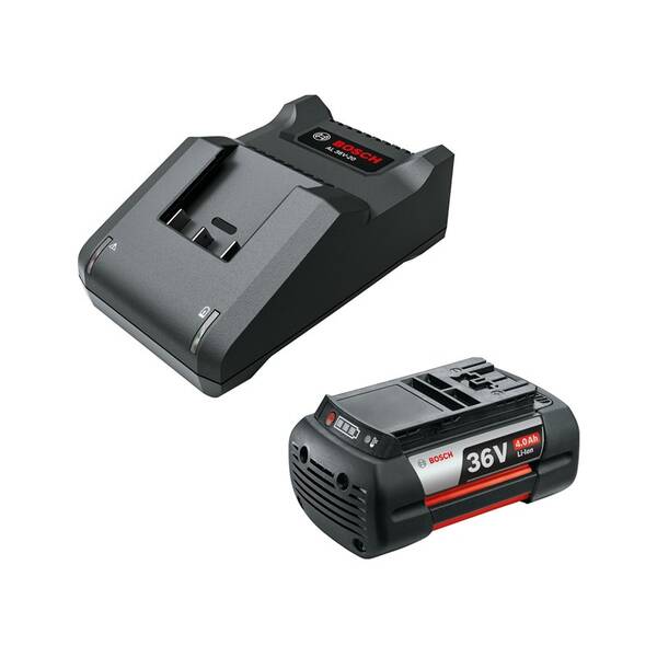 Set baterie a nabíječky Bosch Starter Kit 36 V (1x4.0 Ah+AL3620-20) 

