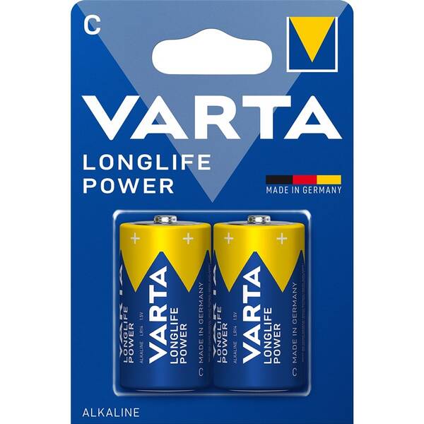 Baterie alkalická Varta C, LR14, blistr 2ks 

