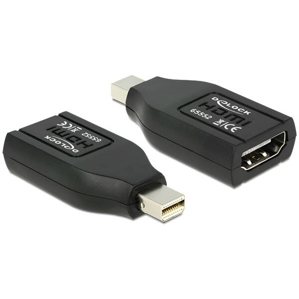 Redukce DeLock HDMI / Mini DisplayPort černá

