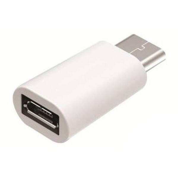 Redukce WG Micro USB/USB-C bílá barva
