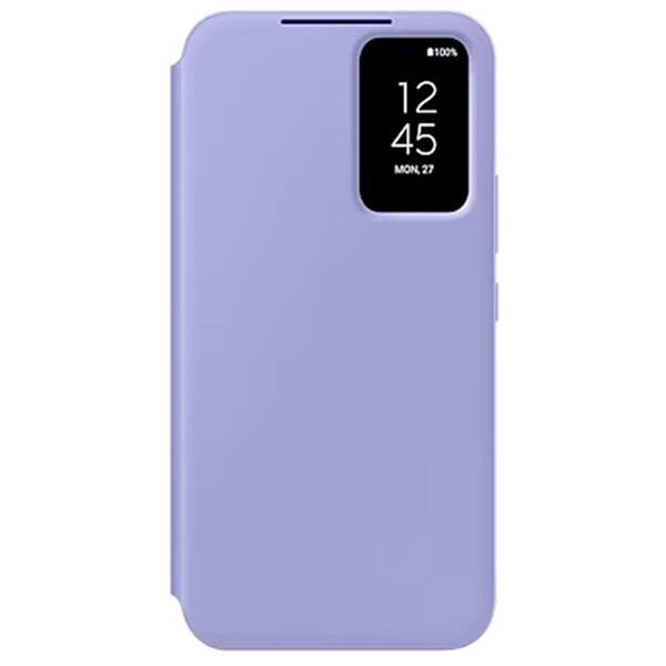 Pouzdro na mobil flipové Samsung Smart View na Samsung Galaxy A54 fialové

