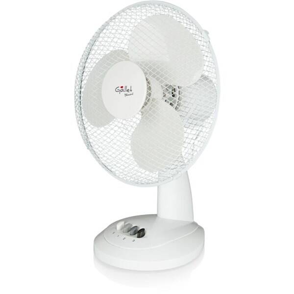 Ventilátor stolní Gallet VEN12 bílý

