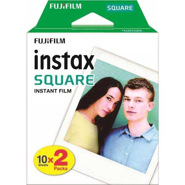 Instantní film Fujifilm Instax Square White 20 ks 

