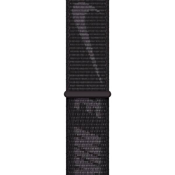 Řemínek Apple 41mm černý Nike provlékací sportovní řemínek 

