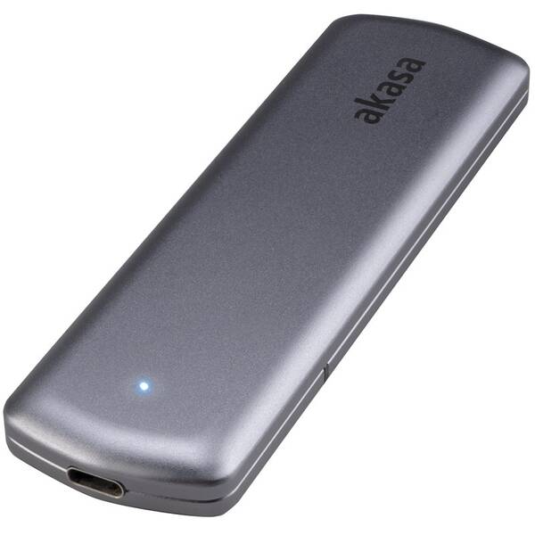 Externí rámeček AKASA USB 3.2 Gen 2 pro M.2 SSD hliník

